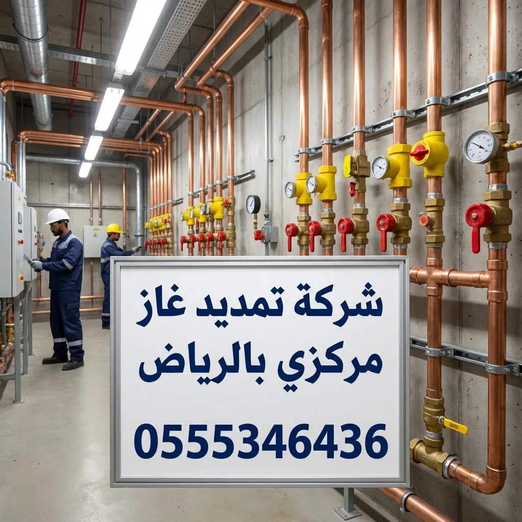 شركة تمديد الغاز المركزى بالرياض