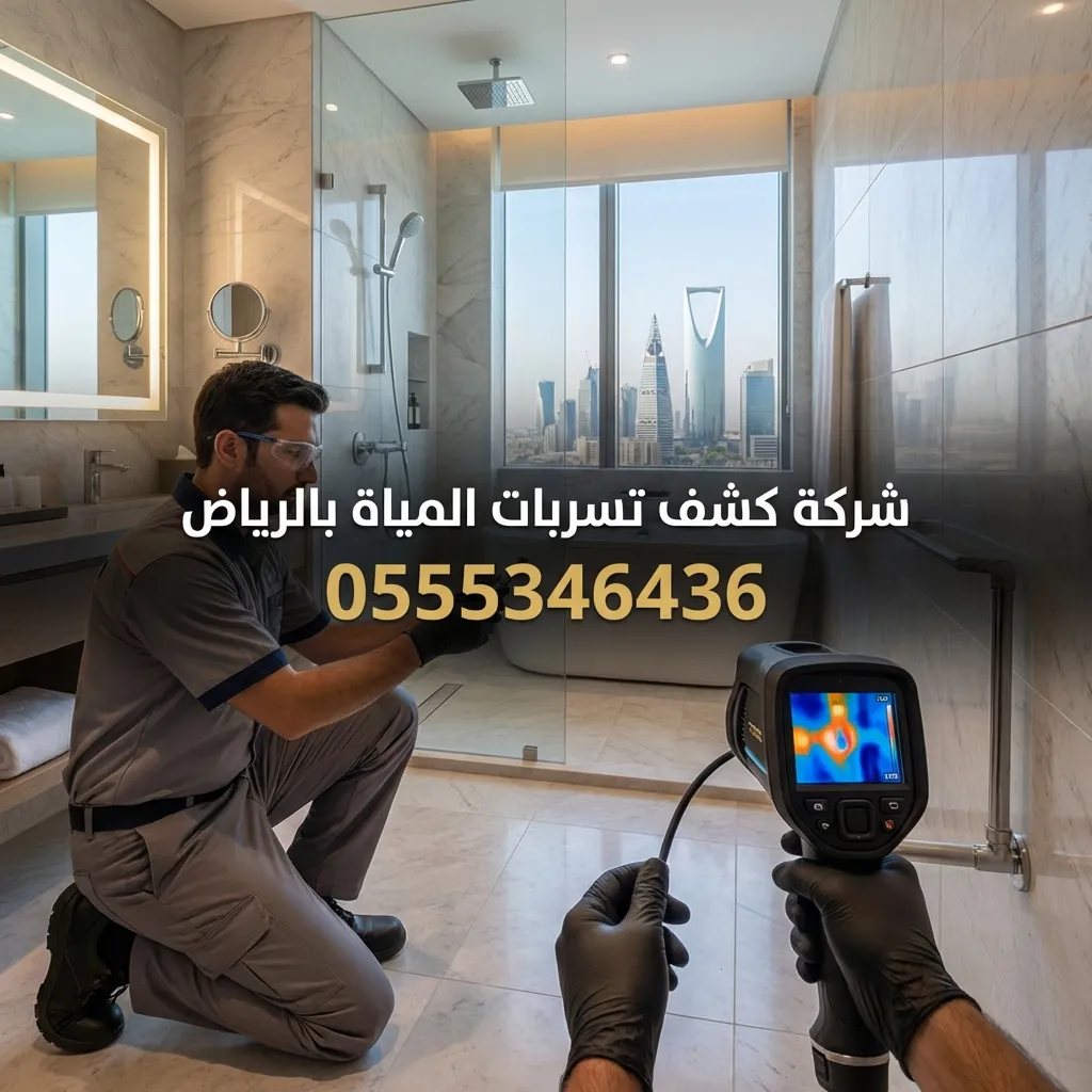 كشف تسربات المياة بالرياض