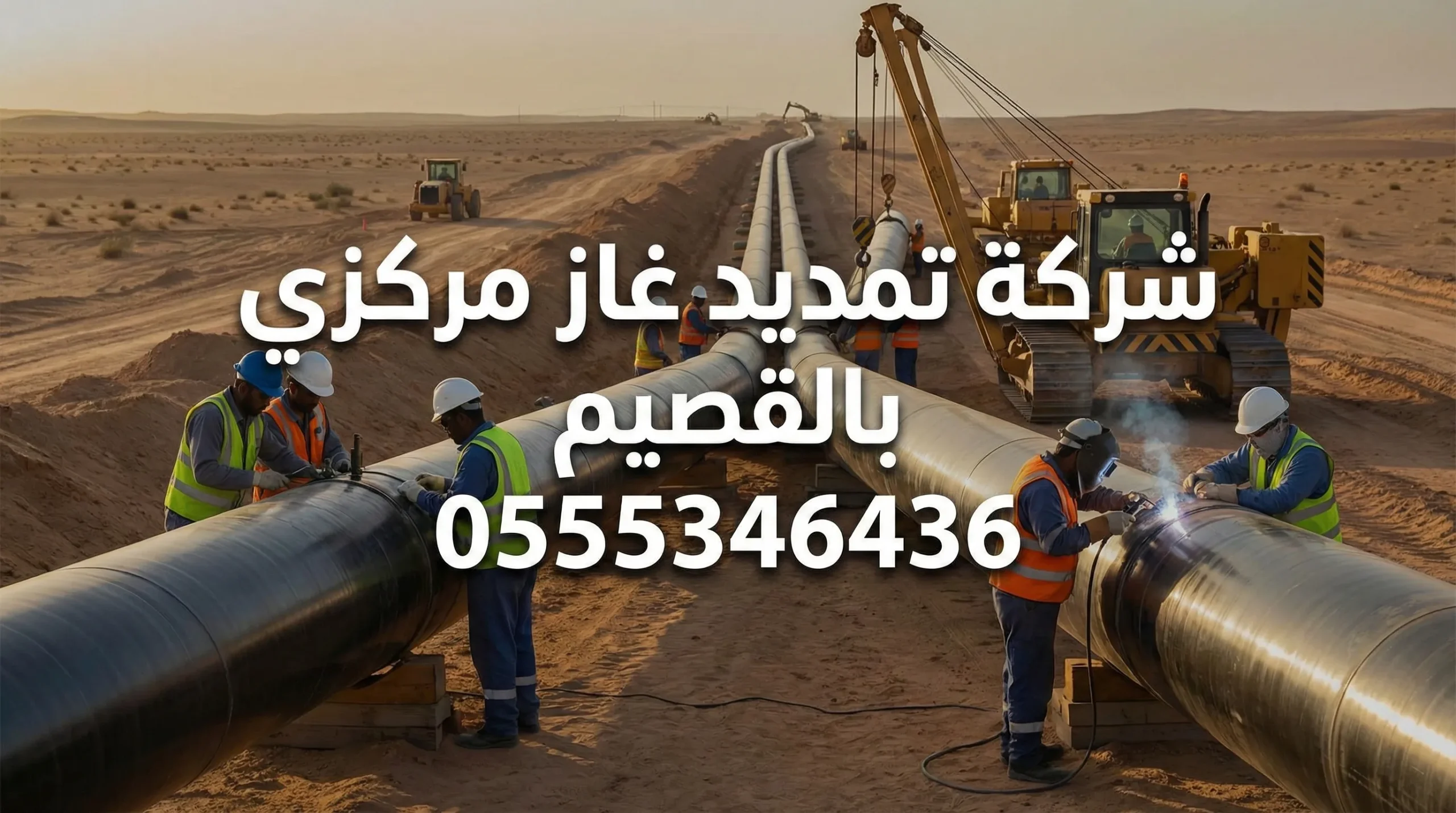 تمديد غاز مركزى بالقصيم