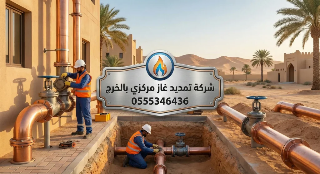 شركة تمديد غاز مركزى بالخرج