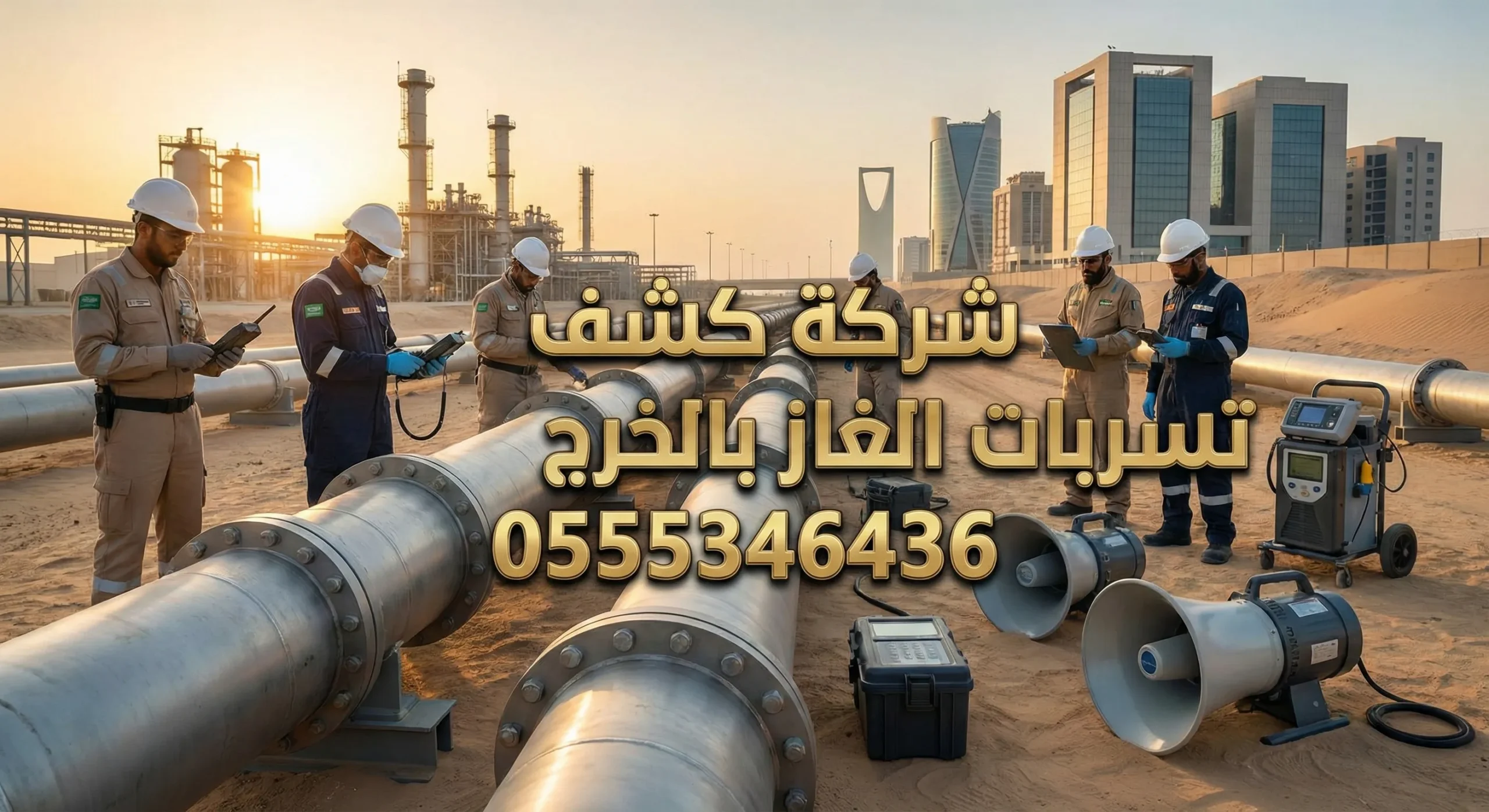 شركة كشف تسربات الغاز بالخرج