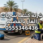 شركة كشف تسربات الغاز بالقصيم