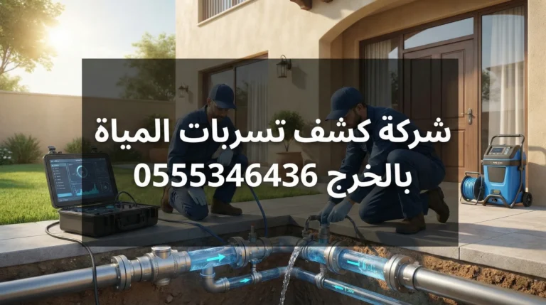 شركة كشف تسربات المياة بالخرج