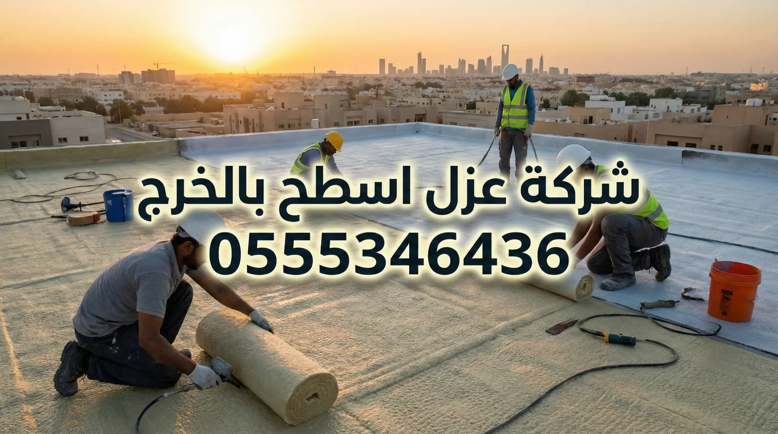 عزل اسطح بالخرج